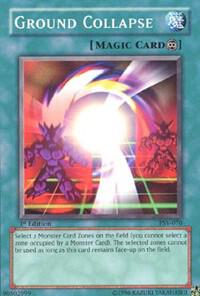 Ground Collapse PSV-070 card from Pharaoh's Servant