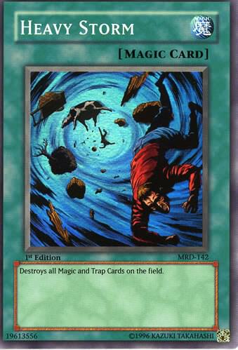 Heavy Storm MRD-142 card from Metal Raiders