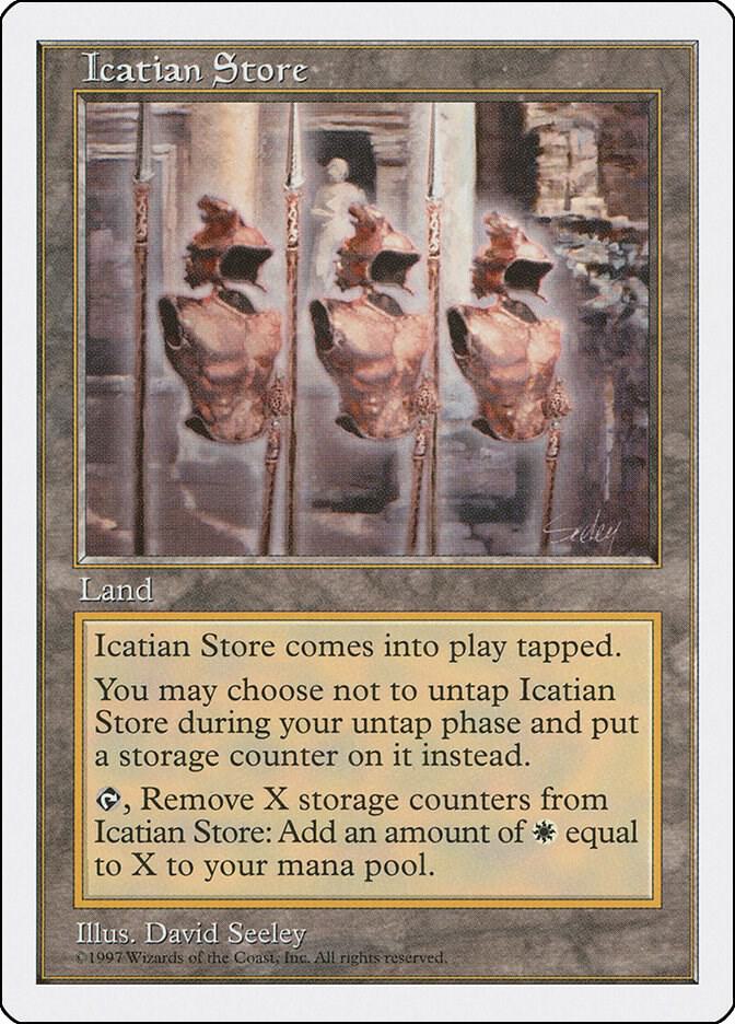 Icatian Store card from Fifth Edition