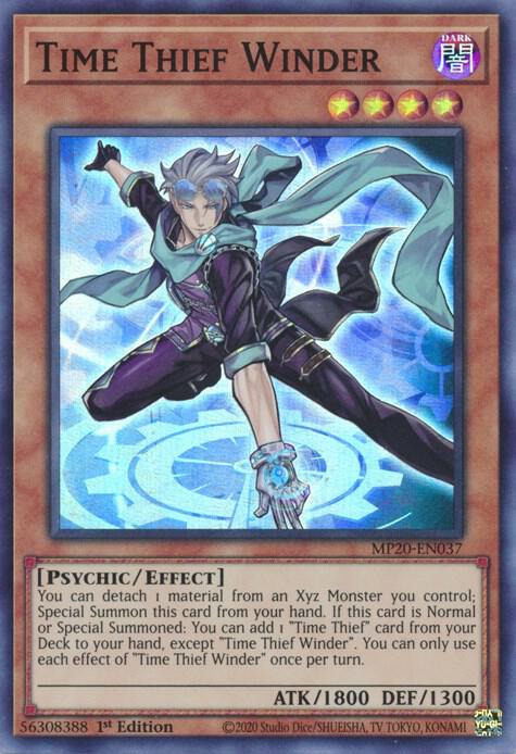 Time Thief Winder MP20-EN037 card from 2020 Tin of Lost Memories
