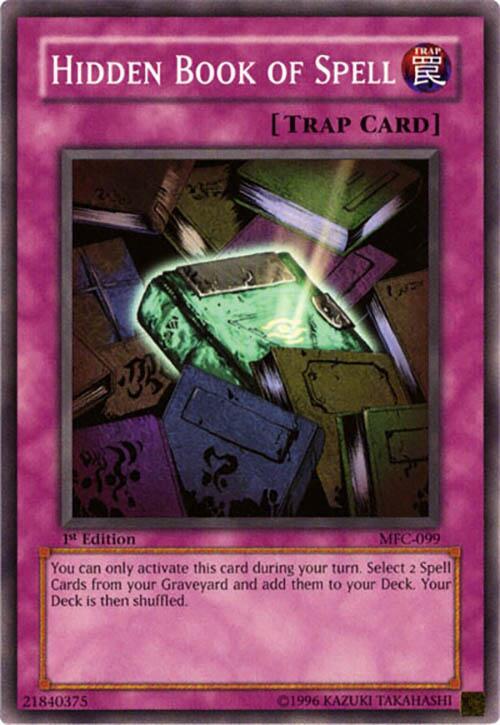 Hidden Book of Spell MFC-099 card from Magician's Force