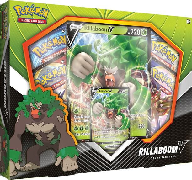 Galar Partners Box [Rillaboom V] card from SWSH01: Sword & Shield Base Set