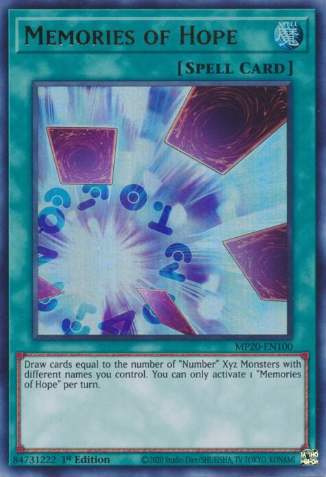 Memories of Hope MP20-EN100 card from 2020 Tin of Lost Memories