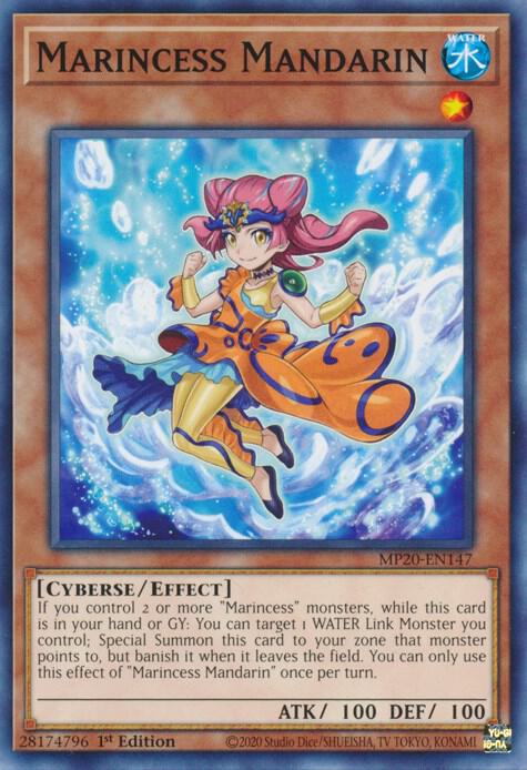 Marincess Mandarin MP20-EN147 card from 2020 Tin of Lost Memories