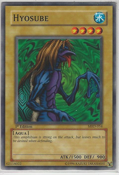 Hyosube MRD-054 card from Metal Raiders