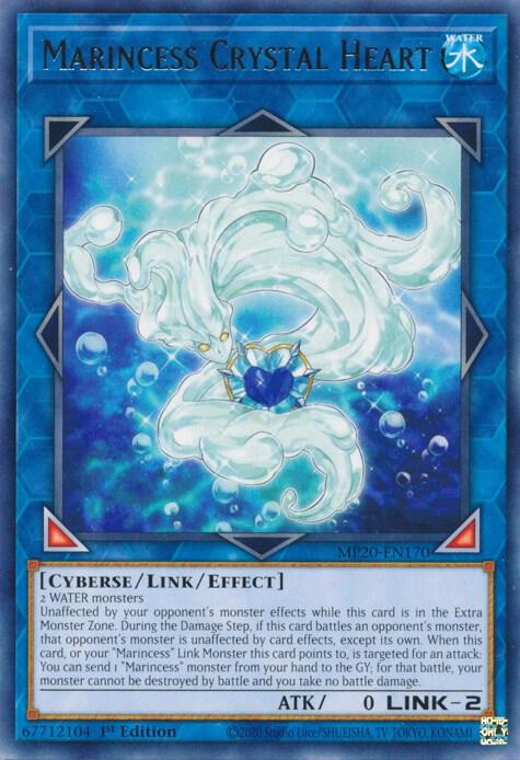 Marincess Crystal Heart MP20-EN170 card from 2020 Tin of Lost Memories