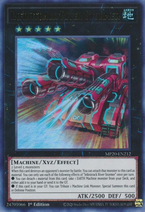 Infinitrack River Stormer MP20-EN212 card from 2020 Tin of Lost Memories