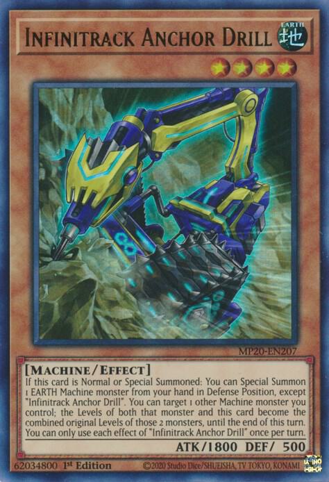 Infinitrack Anchor Drill MP20-EN207 card from 2020 Tin of Lost Memories