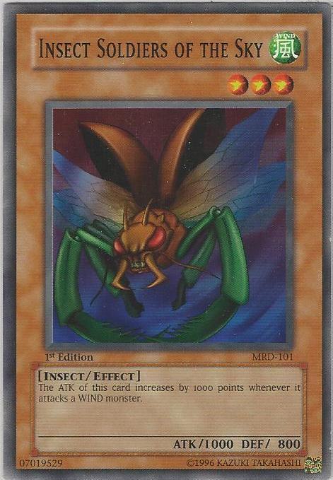 Insect Soldiers of the Sky MRD-101 card from Metal Raiders