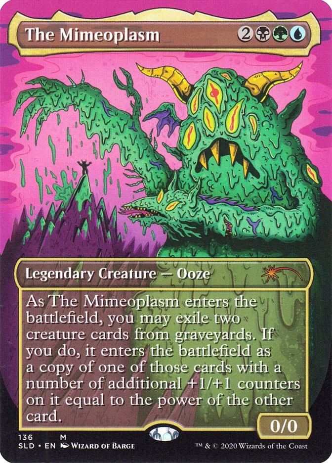 The Mimeoplasm 136 card from Secret Lair Drop Series
