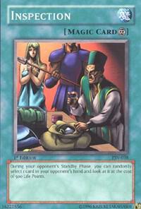 Inspection PSV-038 card from Pharaoh's Servant