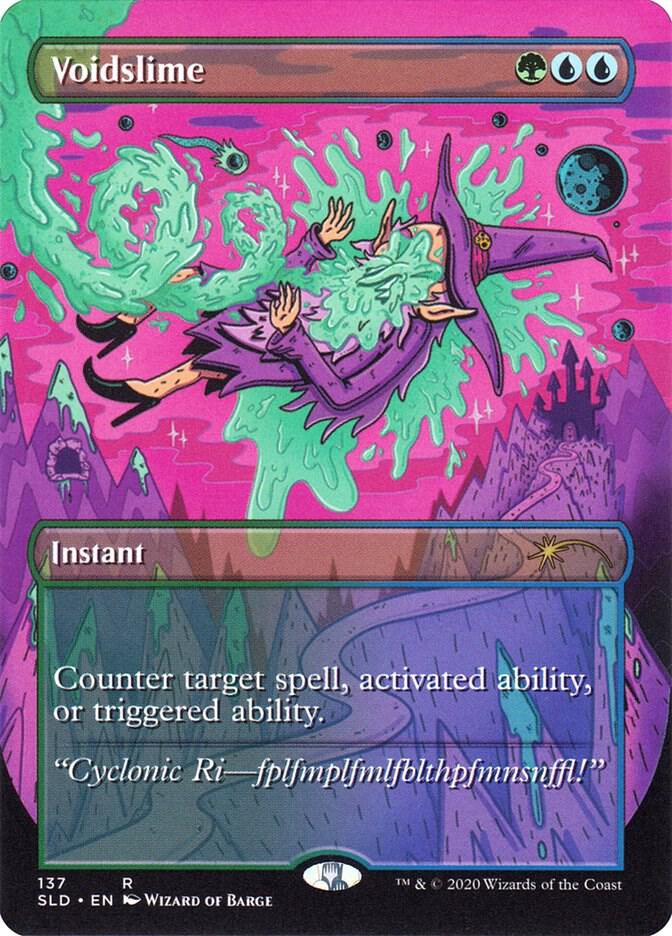 Voidslime 137 card from Secret Lair Drop Series
