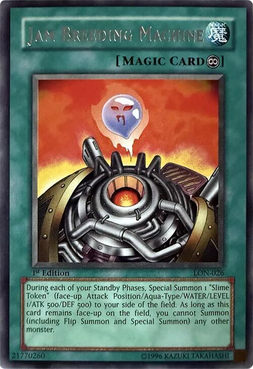 Jam Breeding Machine LON-026 card from Labyrinth of Nightmare