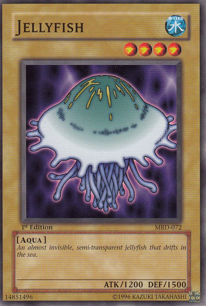 Jellyfish MRD-072 card from Metal Raiders