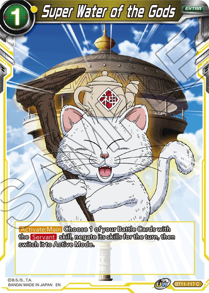 Super Water of the Gods BT11-117 card from Vermilion Bloodline