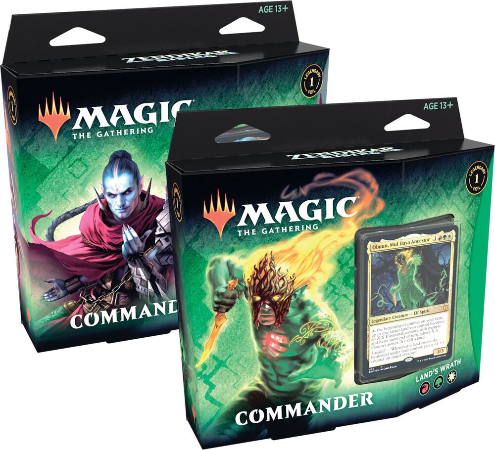 Zendikar Rising - Commander Deck [Set of 2] card from Commander: Zendikar Rising