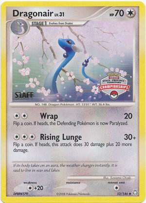 Dragonair (State Championships) [Staff] 52/146 card from League & Championship Cards