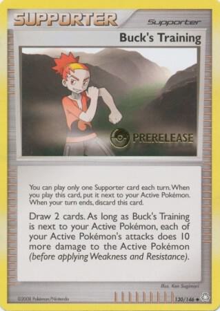 Buck's Training - 130/146 (Prerelease) card from Miscellaneous Cards & Products