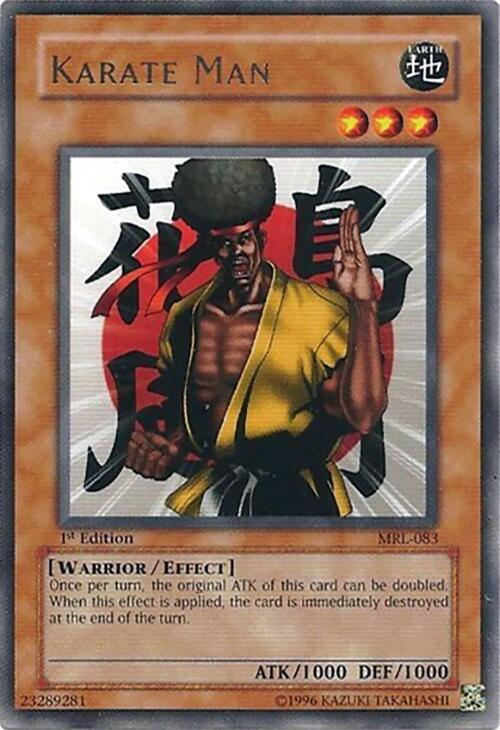 Karate Man MRL-083 card from Magic Ruler