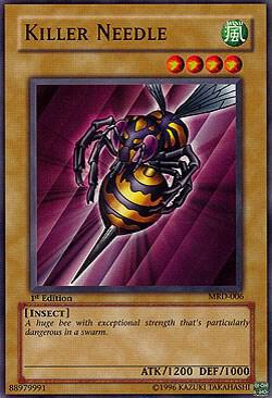 Killer Needle MRD-006 card from Metal Raiders