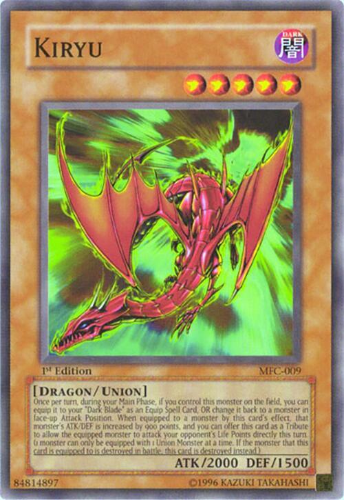 Kiryu MFC-009 card from Magician's Force