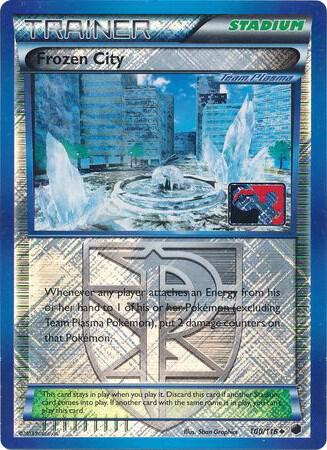 Frozen City (Team Plasma) (League Promo) 100/116 card from League & Championship Cards