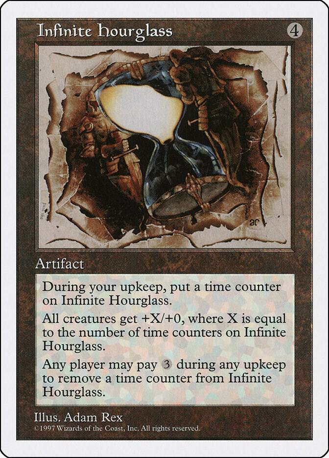 Infinite Hourglass card from Fifth Edition