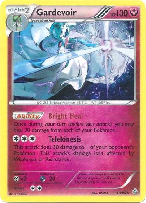 Gardevoir - 54/98 (Cosmos Holo) 054/098 card from Blister Exclusives