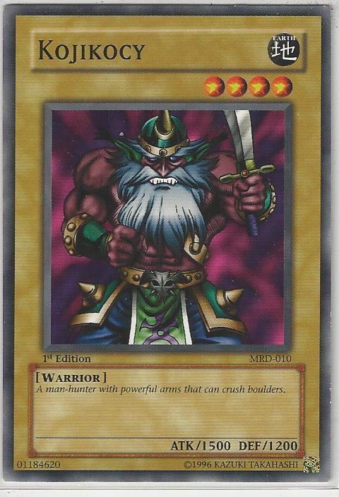 Kojikocy MRD-010 card from Metal Raiders
