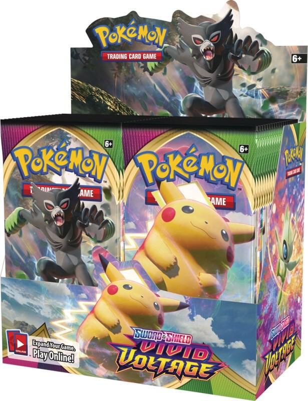 Vivid Voltage Booster Box card from SWSH04: Vivid Voltage