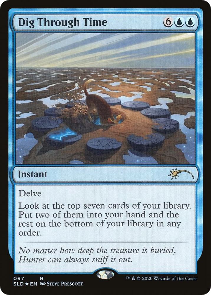 Dig Through Time 97 card from Secret Lair Drop Series