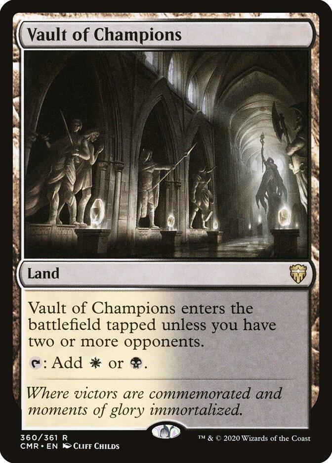 Vault of Champions 360 card from Commander Legends