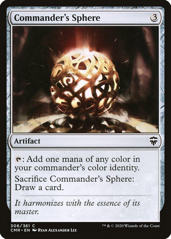 Commander's Sphere 306 card from Commander Legends