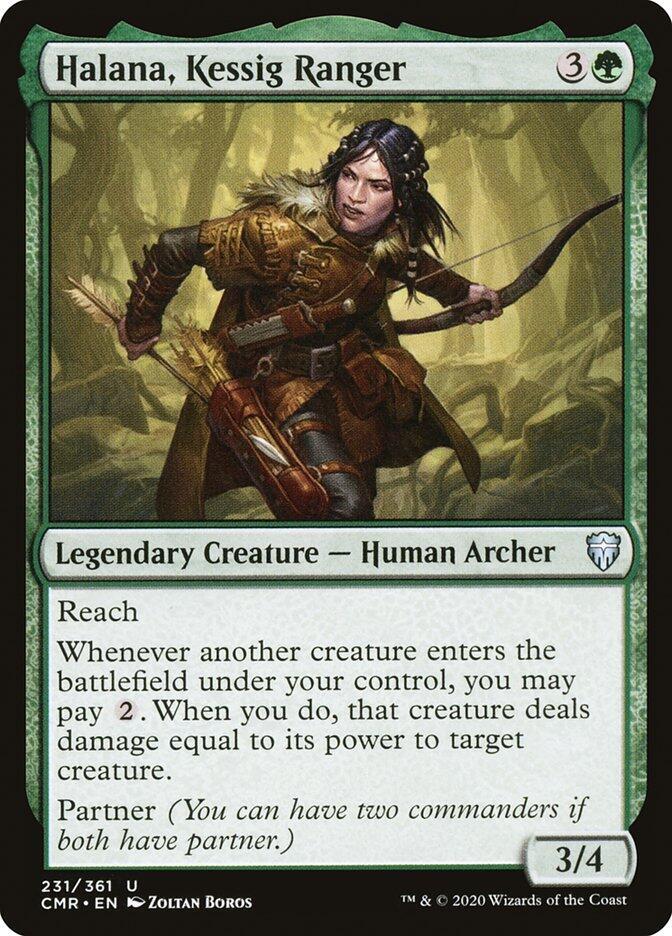Halana, Kessig Ranger 231 card from Commander Legends