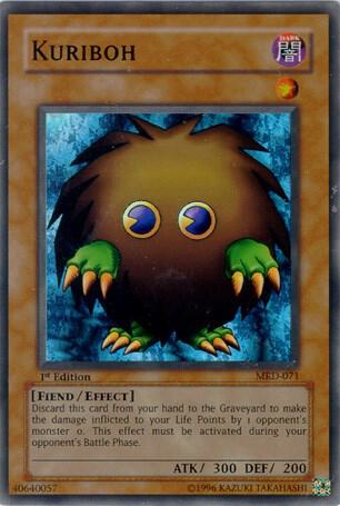 Kuriboh MRD-071 card from Metal Raiders