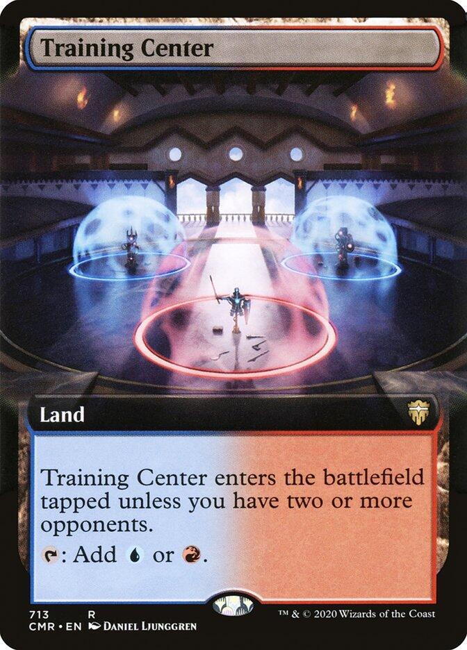 Training Center (Extended Art) 713 card from Commander Legends
