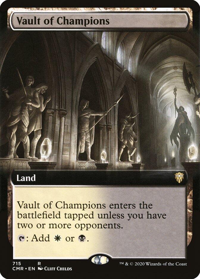 Vault of Champions (Extended Art) 715 card from Commander Legends