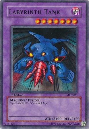 Labyrinth Tank MRD-091 card from Metal Raiders