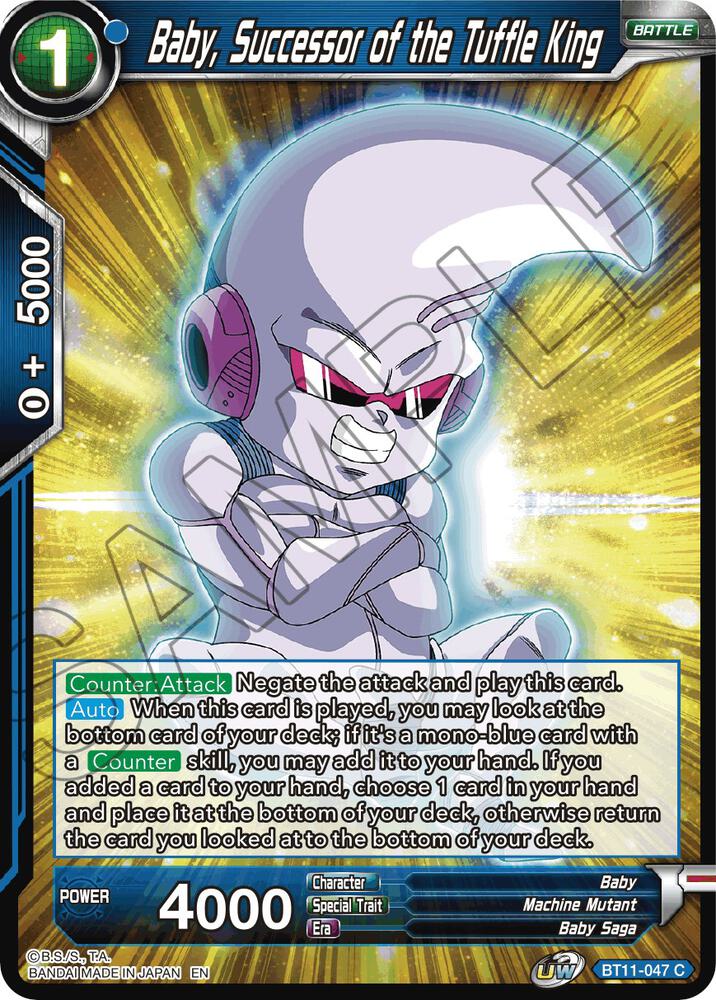 Baby, Successor of the Tuffle King BT11-047 card from Vermilion Bloodline