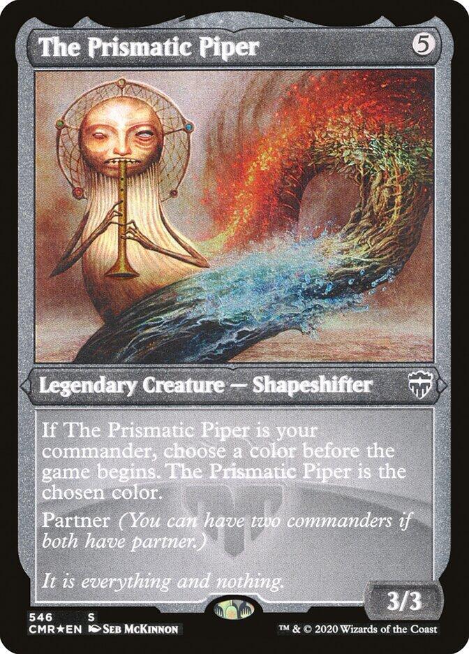 The Prismatic Piper (Foil Etched) 546 card from Commander Legends