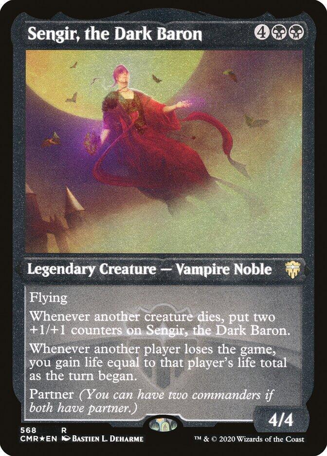 Sengir, the Dark Baron (Foil Etched) 568 card from Commander Legends