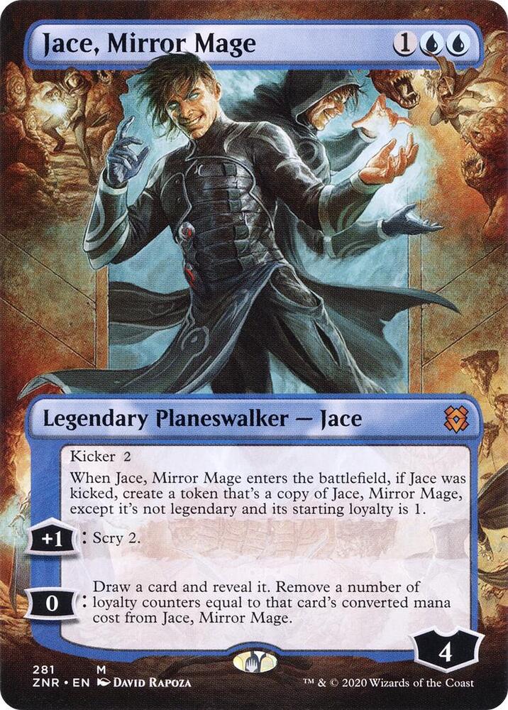 Jace, Mirror Mage (Borderless) 281 card from Zendikar Rising
