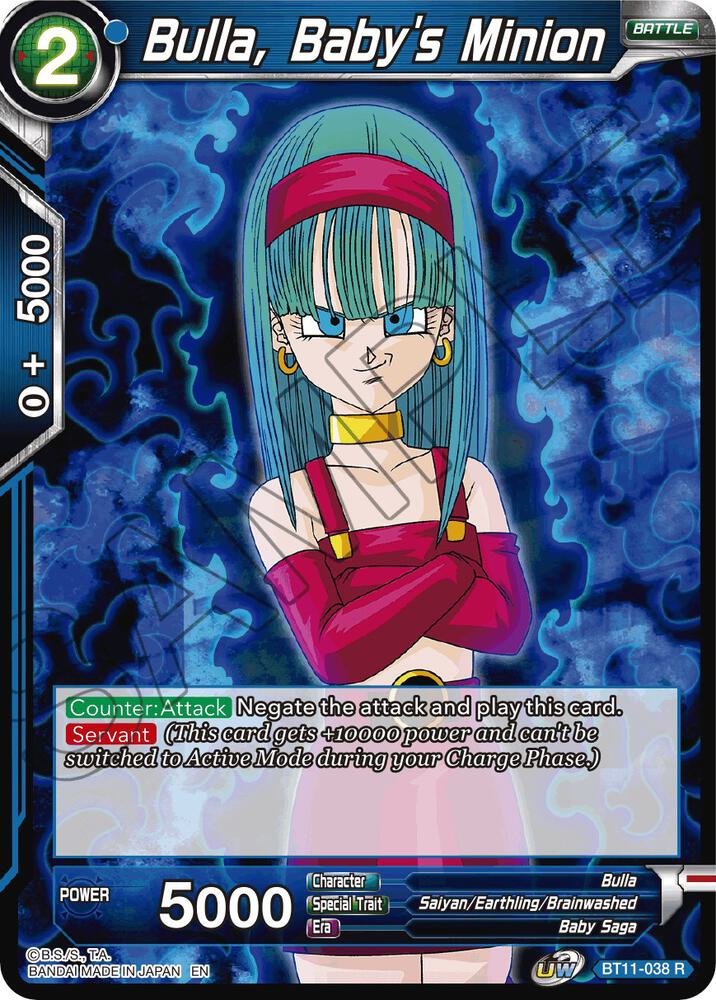 Bulla, Baby's Minion BT11-038 card from Vermilion Bloodline