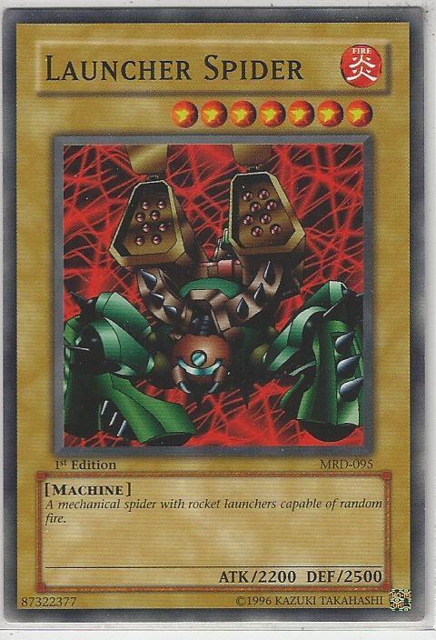 Launcher Spider MRD-095 card from Metal Raiders