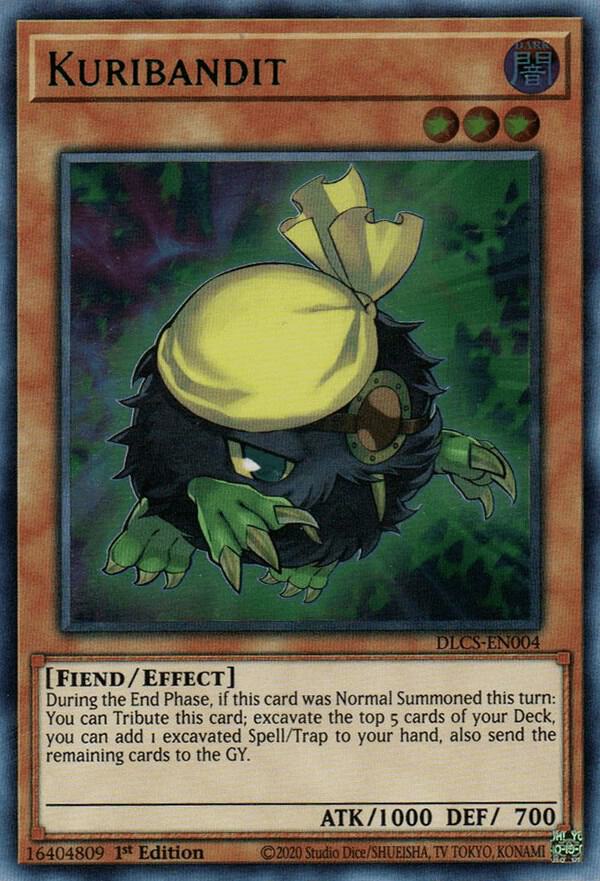 Kuribandit DLCS-EN004 card from Dragons of Legend: The Complete Series