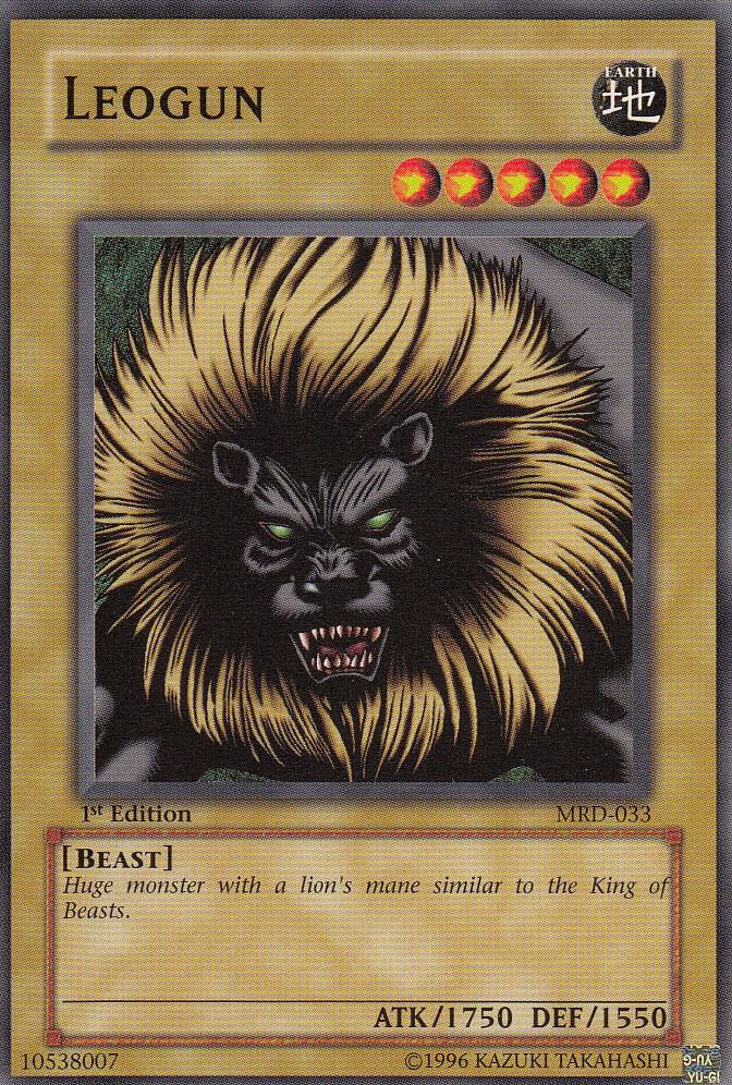 Leogun MRD-033 card from Metal Raiders