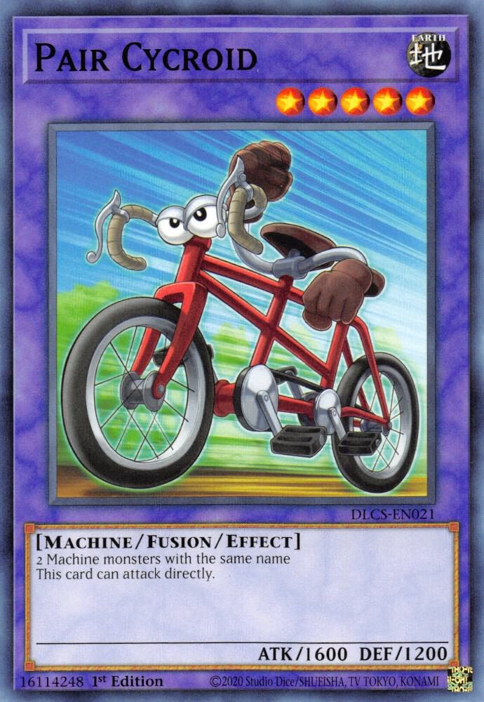 Pair Cycroid DLCS-EN021 card from Dragons of Legend: The Complete Series