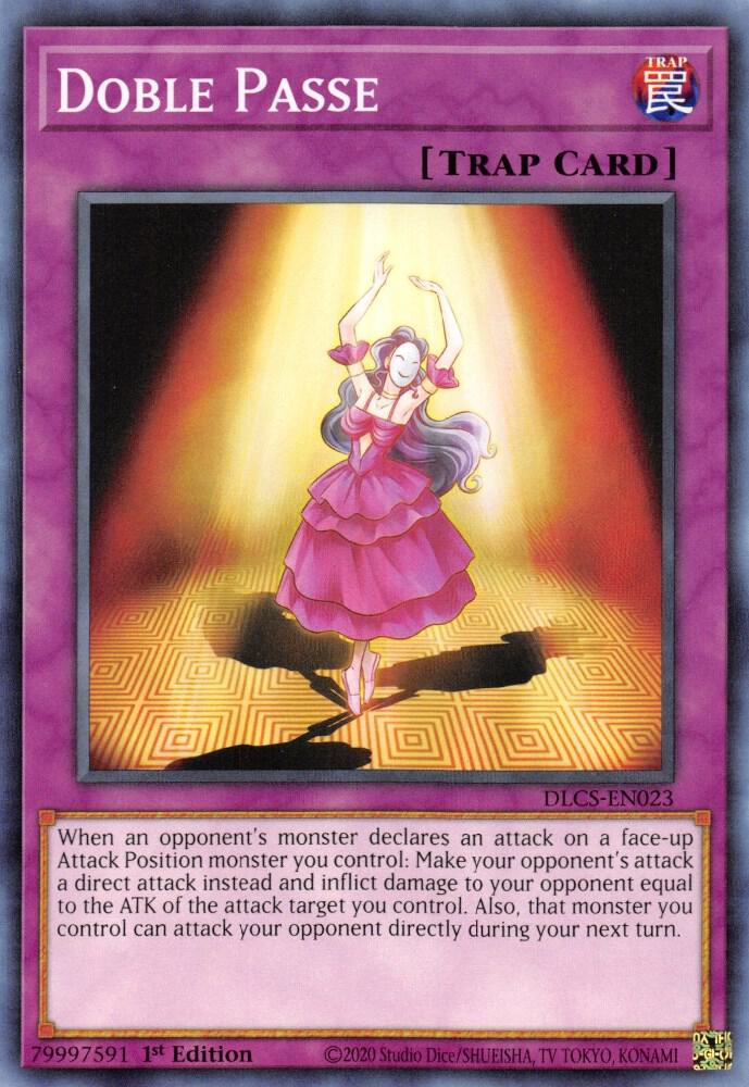Doble Passe DLCS-EN023 card from Dragons of Legend: The Complete Series