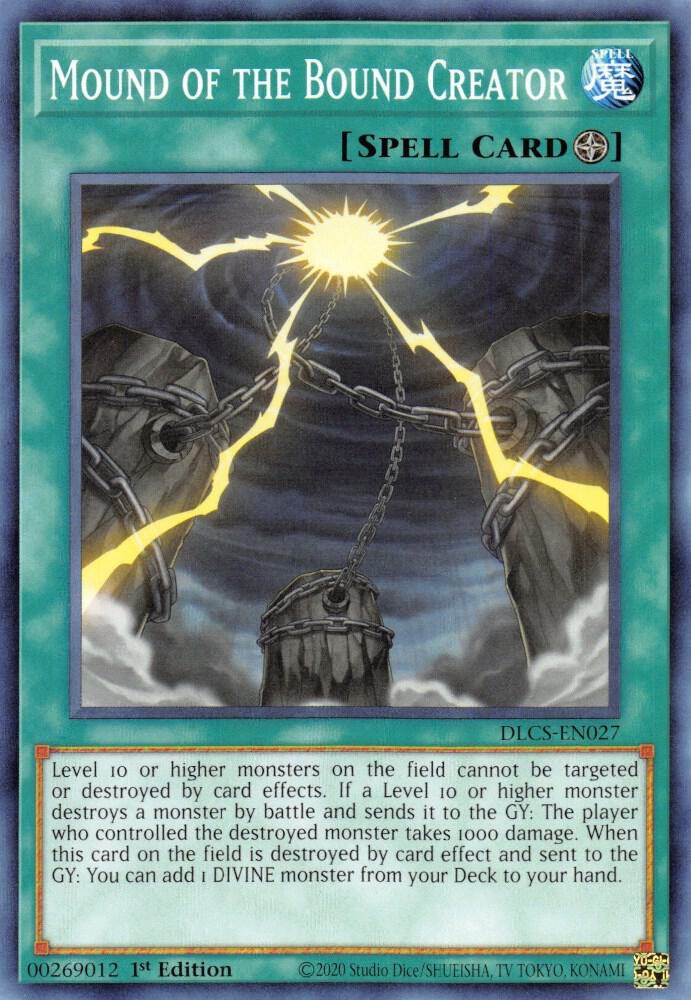 Mound of the Bound Creator DLCS-EN027 card from Dragons of Legend: The Complete Series