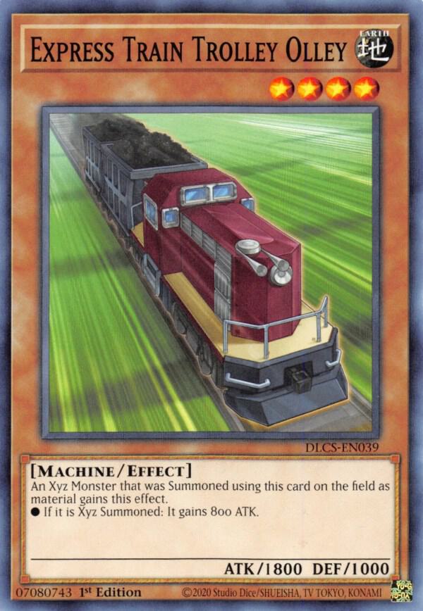 Express Train Trolley Olley DLCS-EN039 card from Dragons of Legend: The Complete Series